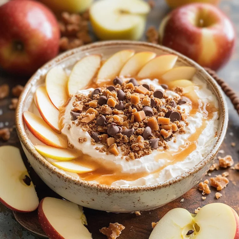 Apple Toffee Dip