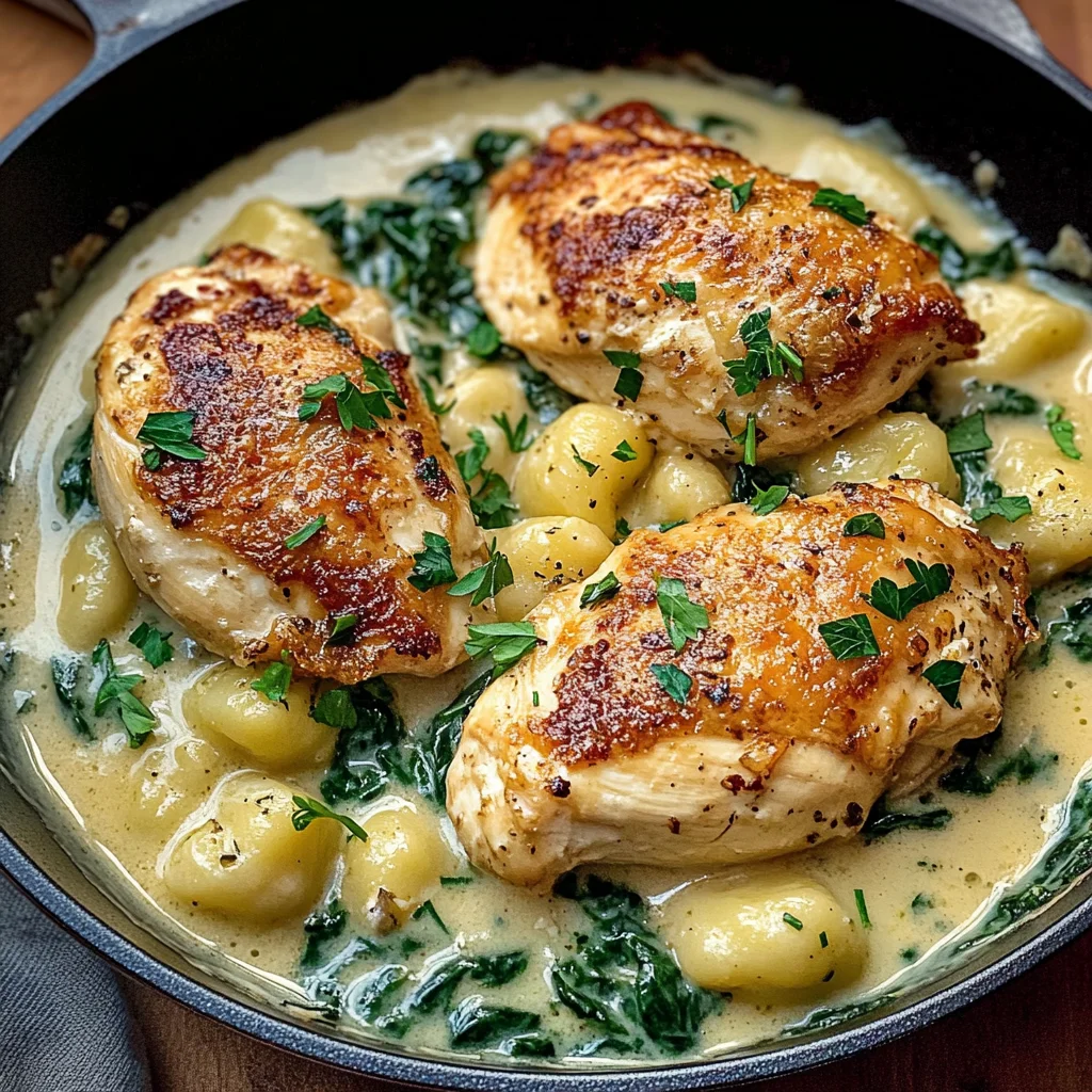 Asiago Chicken Gnocchi