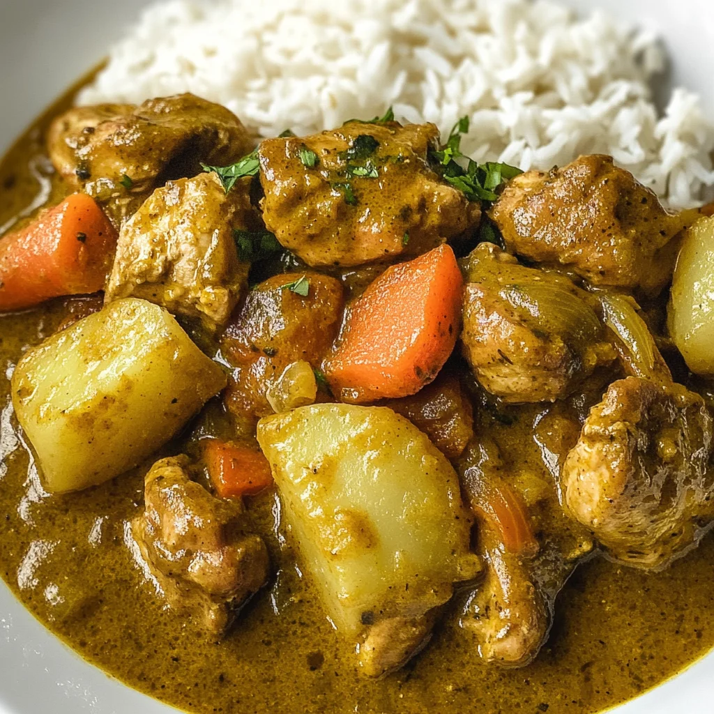 Authentic Jamaican Curry Chicken