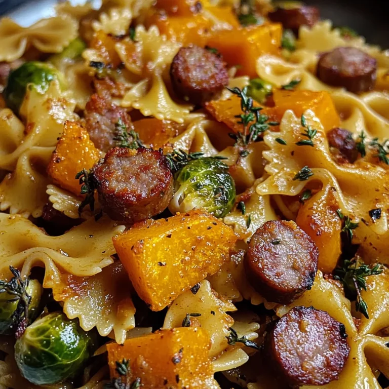 Autumn Sausage Pasta Squash: Amazing 25-Min Fall Favorite