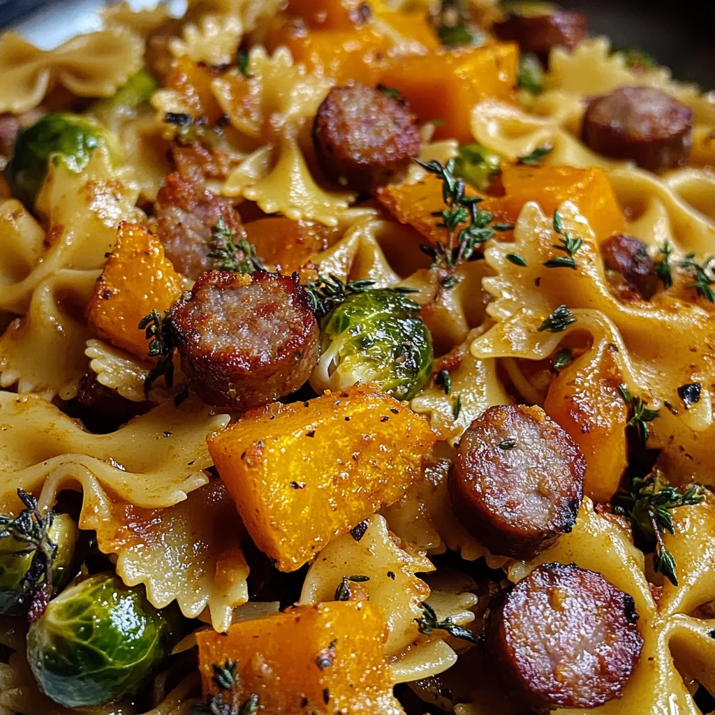 Autumn Sausage Pasta Squash: Amazing 25-Min Fall Favorite