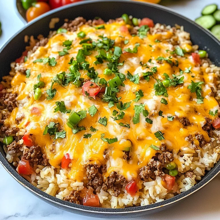 Cheesy Taco Rice Recipe