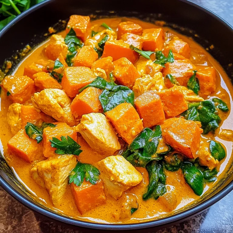 Chicken Sweet Potato Curry
