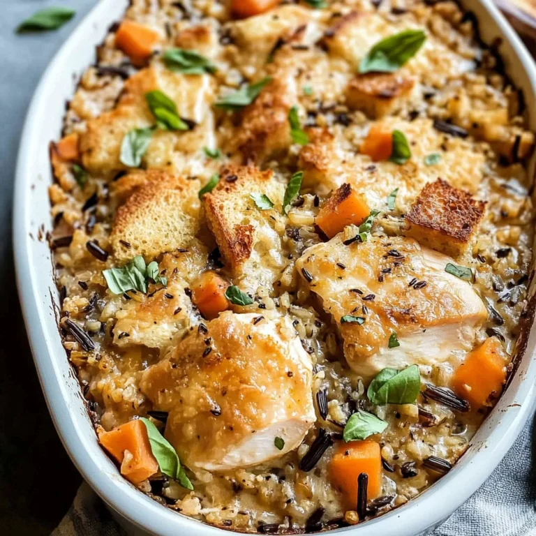 Chicken Wild Rice Casserole Recipe
