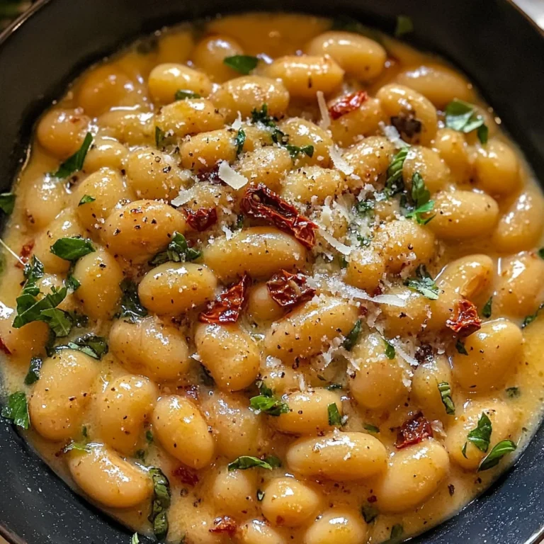 Creamy Tuscan Marry Me Butter Beans