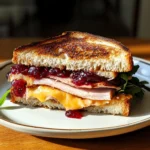 Ham Cheddar Cranberry Melt