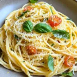 Lemon-Basil Spaghetti