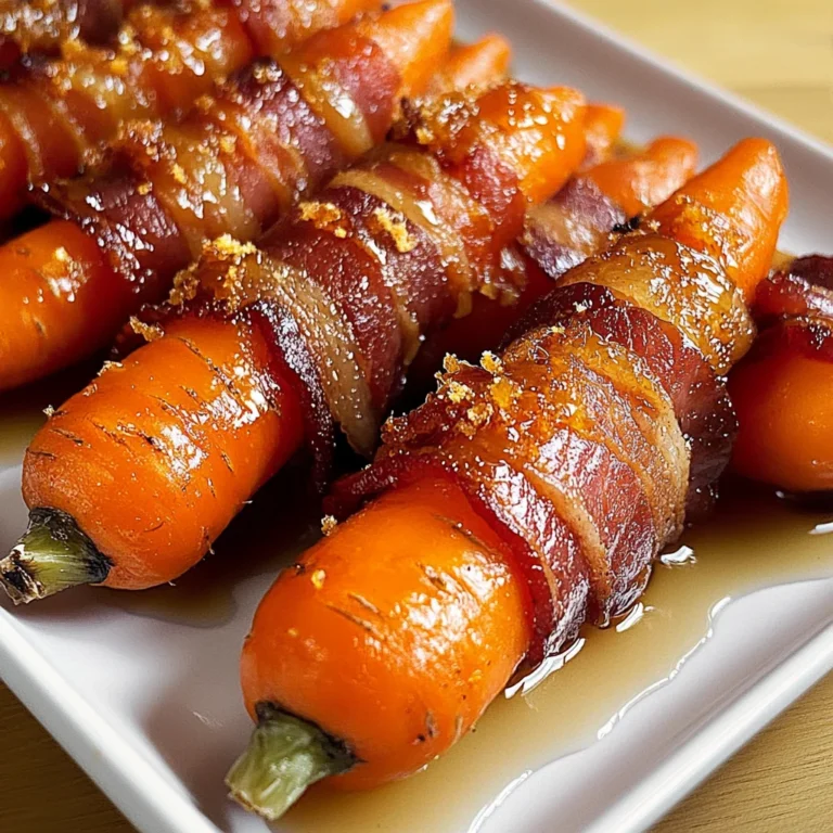 Maple Bacon Carrots