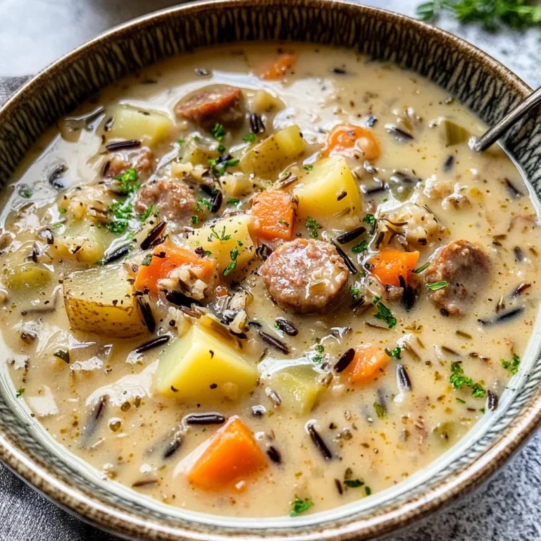 Potato and Sausage Chowder