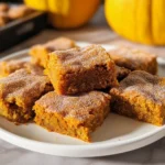 Pumpkin Snickerdoodle Blondies Recipe