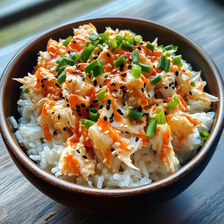 Spicy Crab Sushi Bowls