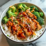 Sticky Chicken Bowls Recipe
