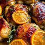 Sweet and Savory Roasted Orange Chicken