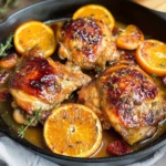Sweet and Savory Roasted Orange Chicken