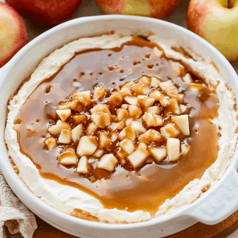 Cream Cheese Caramel Apple Dip
