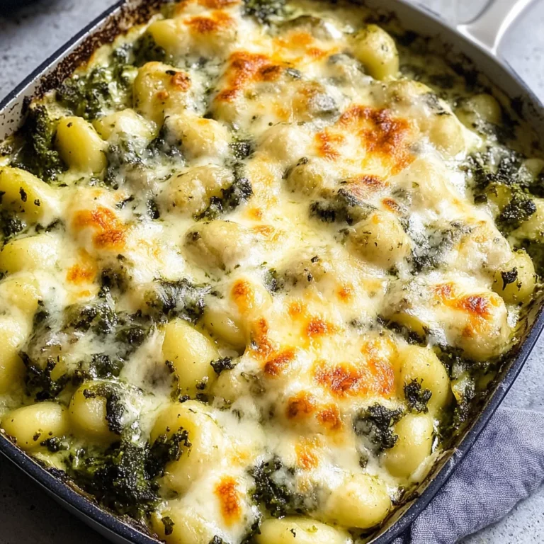 Spinach and Artichoke Gnocchi Bake: A Creamy One-Pan Wonder